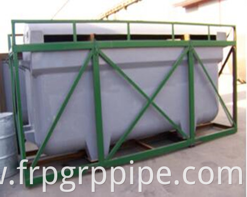 Cathode copper electrolytic refining polymer concrete cell glass reinforced plastic electrolytic cell